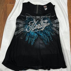 Women’s Harley Davidson Sleeveless Sequined Top
